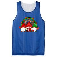 Football Christmas Gnomes Football Player Xmas Party Cool Gift Mesh Reversible Basketball Jersey Tank