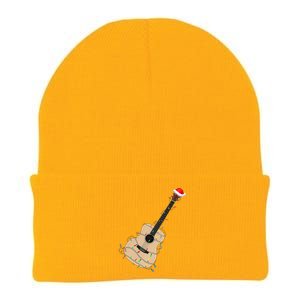 Funny Christmas Guitar Tree Xmas Guitarist Gift Knit Cap Winter Beanie