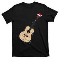 Funny Christmas Guitar Tree Xmas Guitarist Gift T-Shirt