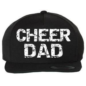 Father Cheerleading Gift From Cheerleader Daughter Cheer Dad Gift Wool Snapback Cap