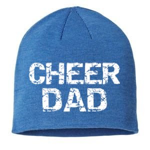 Father Cheerleading Gift From Cheerleader Daughter Cheer Dad Gift Sustainable Beanie