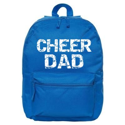 Father Cheerleading Gift From Cheerleader Daughter Cheer Dad Gift 16 in Basic Backpack