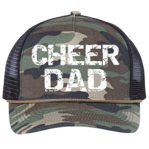 Father Cheerleading Gift From Cheerleader Daughter Cheer Dad Gift Retro Rope Trucker Hat Cap