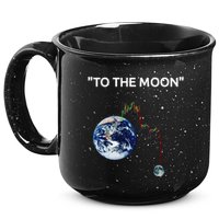 Funny Crypto Going Down To The Moon 15oz Campfire Ceramic Mug