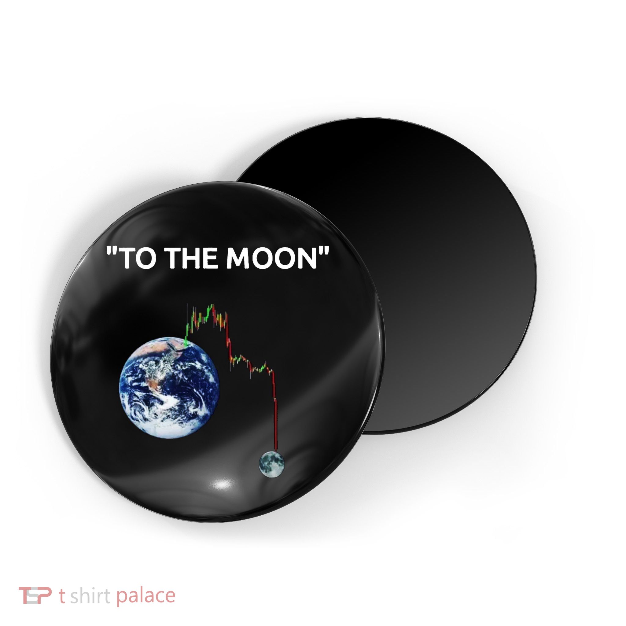 Funny Crypto Going Down To The Moon Magnet