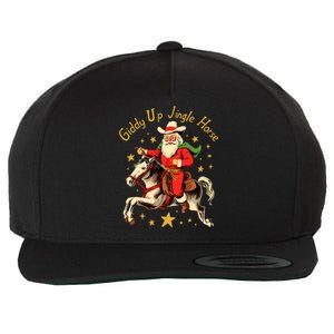 Funny Christmas Giddy Up Jingle Horse Cool Gift Wool Snapback Cap