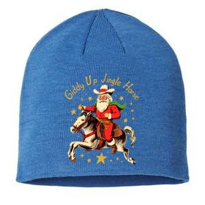 Funny Christmas Giddy Up Jingle Horse Cool Gift Sustainable Beanie