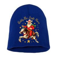 Funny Christmas Giddy Up Jingle Horse Cool Gift Short Acrylic Beanie