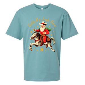 Funny Christmas Giddy Up Jingle Horse Cool Gift Sueded Cloud Jersey T-Shirt