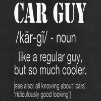 Funny Car Guy Cars Lover Racing Mechanics Car Guy Definition 7 Panel Mesh Trucker Snapback Hat