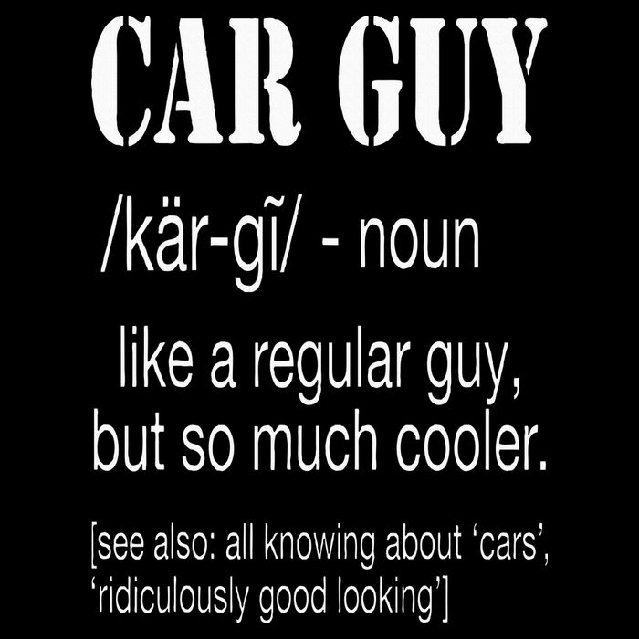 Funny Car Guy Cars Lover Racing Mechanics Car Guy Definition 16 in Basic Backpack