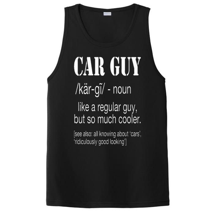 Funny Car Guy Cars Lover Racing Mechanics Car Guy Definition PosiCharge Competitor Tank