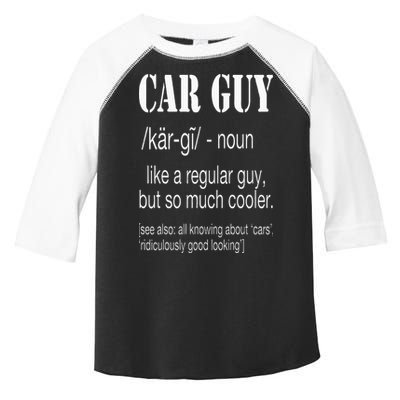 Funny Car Guy Cars Lover Racing Mechanics Car Guy Definition Toddler Fine Jersey T-Shirt