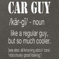 Funny Car Guy Cars Lover Racing Mechanics Car Guy Definition Cotton Canvas Backpack