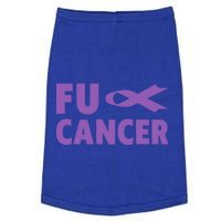 Fuck Cancer Gift Cute Gift Fu Testicular Cancer Awareness Funny Gift Doggie Tank