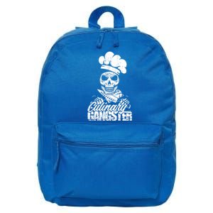 Funny Culinary Gangster Gift 16 in Basic Backpack