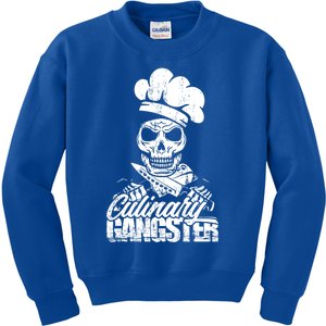 Funny Culinary Gangster Gift Kids Sweatshirt