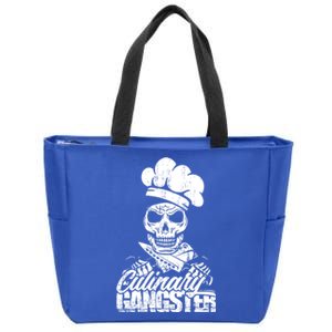 Funny Culinary Gangster Gift Zip Tote Bag