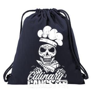 Funny Culinary Gangster Gift Drawstring Bag