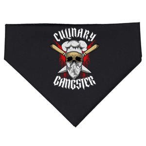 Funny Culinary Gangster The Best Cook In The Kitchen Joke Gift USA-Made Doggie Bandana