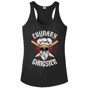 Funny Culinary Gangster The Best Cook In The Kitchen Joke Gift Ladies PosiCharge Competitor Racerback Tank