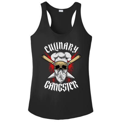 Funny Culinary Gangster The Best Cook In The Kitchen Joke Gift Ladies PosiCharge Competitor Racerback Tank