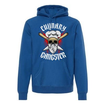 Funny Culinary Gangster The Best Cook In The Kitchen Joke Gift Premium Hoodie