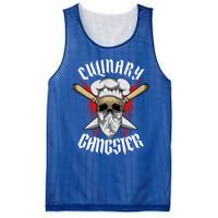 Funny Culinary Gangster The Best Cook In The Kitchen Joke Gift Mesh Reversible Basketball Jersey Tank