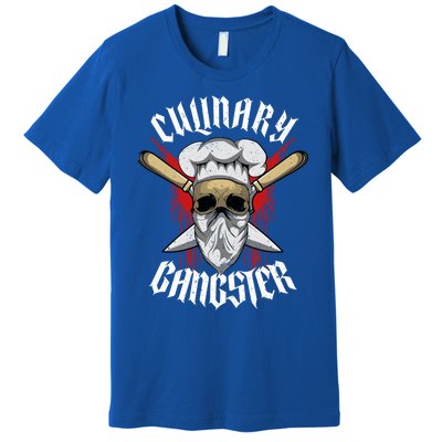 Funny Culinary Gangster The Best Cook In The Kitchen Joke Gift Premium T-Shirt