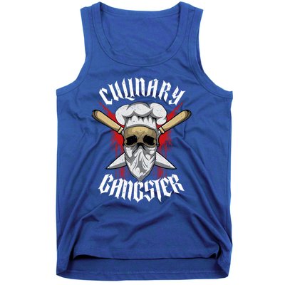 Funny Culinary Gangster The Best Cook In The Kitchen Joke Gift Tank Top