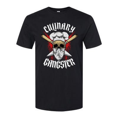 Funny Culinary Gangster The Best Cook In The Kitchen Joke Gift Softstyle CVC T-Shirt