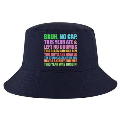 Funny Cringe Gen A Slang Last Day Of School 2025 Cool Comfort Performance Bucket Hat
