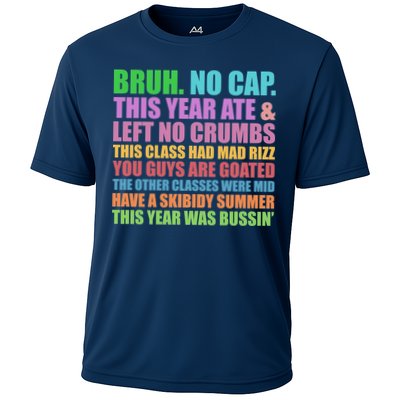 Funny Cringe Gen A Slang Last Day Of School 2025 Performance Shirt