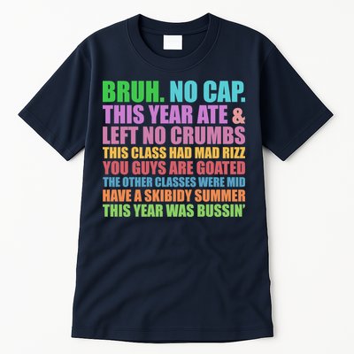 Funny Cringe Gen A Slang Last Day Of School 2025 Tall T-Shirt