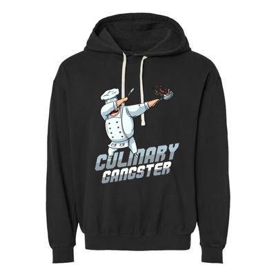 Funny Culinary Gangster Dabbing Chef Kitchen Cook Chef Cute Gift Garment-Dyed Fleece Hoodie