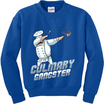 Funny Culinary Gangster Dabbing Chef Kitchen Cook Chef Cute Gift Kids Sweatshirt