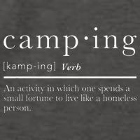 Funny Camping Gifts With Sayings For Campers Camp Definition Vector Backpack
