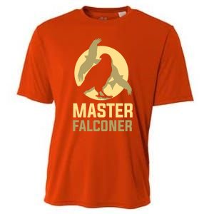 Falconry Cool Gift Master Falconer Gift Cooling Performance Crew T-Shirt