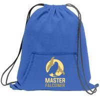 Falconry Cool Gift Master Falconer Gift Sweatshirt Cinch Pack Bag