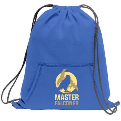 Falconry Cool Gift Master Falconer Gift Sweatshirt Cinch Pack Bag