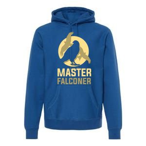 Falconry Cool Gift Master Falconer Gift Premium Hoodie