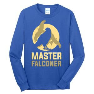 Falconry Cool Gift Master Falconer Gift Tall Long Sleeve T-Shirt