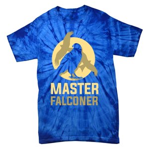 Falconry Cool Gift Master Falconer Gift Tie-Dye T-Shirt