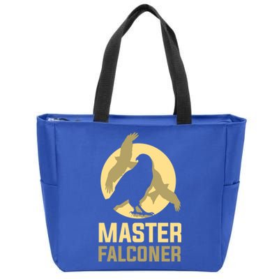 Falconry Cool Gift Master Falconer Gift Zip Tote Bag