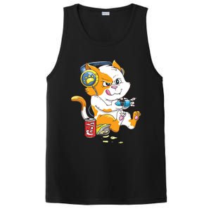 Funny Cat Gaming Cat Lover Kawaii Video Games Funny Gamer PosiCharge Competitor Tank