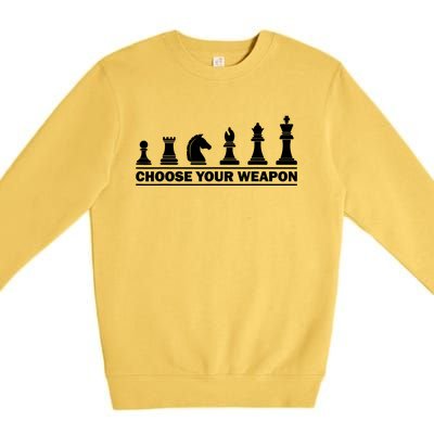 Funny Chess Gift For Chess Lover Kids Boys Girls Cool Player Gift Premium Crewneck Sweatshirt