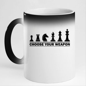 Funny Chess Gift For Chess Lover Kids Boys Girls Cool Player Gift 11oz Black Color Changing Mug