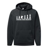 Funny Chess Gift For Chess Lover Kids Boys Girls Cool Player Gift Performance Fleece Hoodie