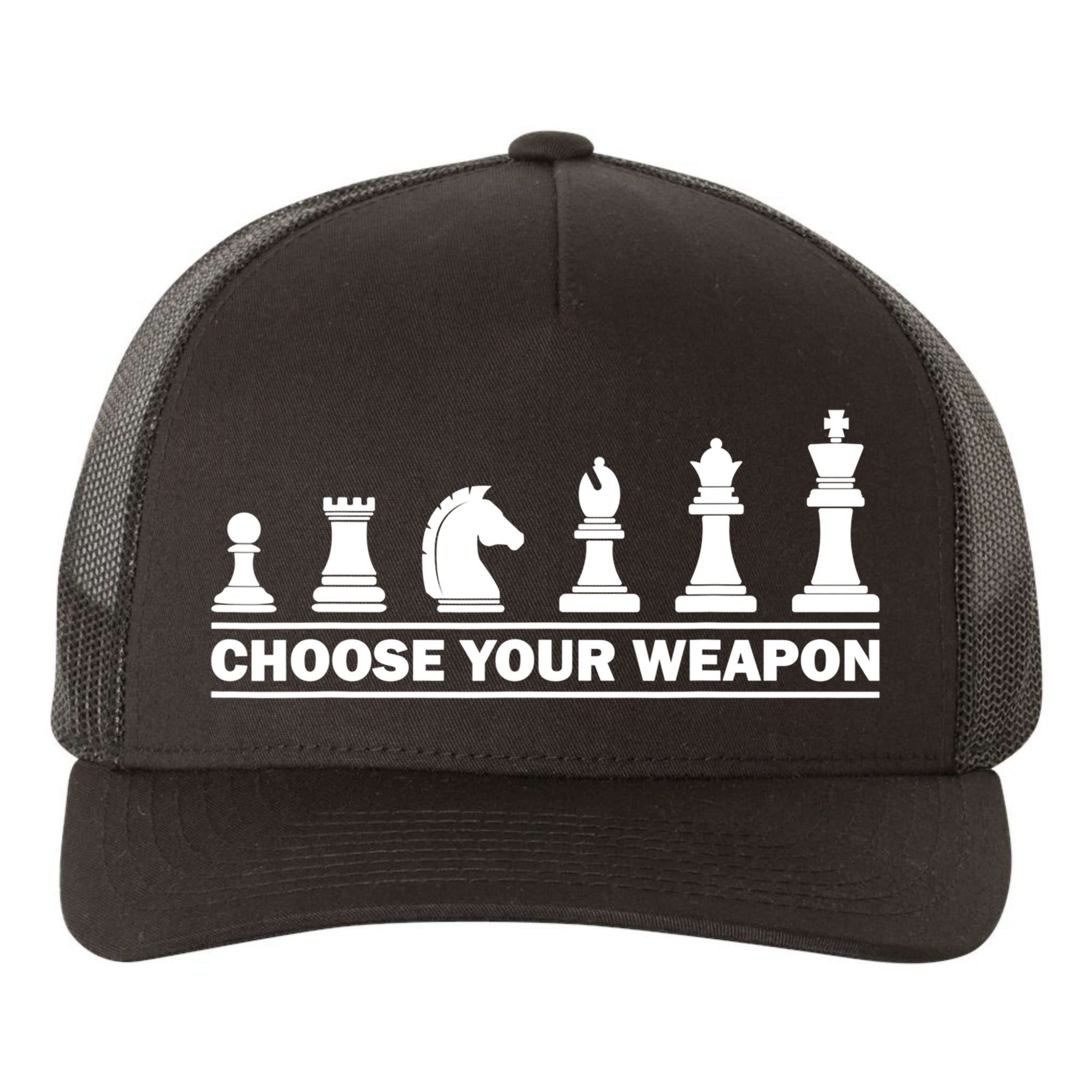 Funny Chess Gift For Chess Lover Kids Boys Girls Cool Player Gift Yupoong Adult 5-Panel Trucker Hat