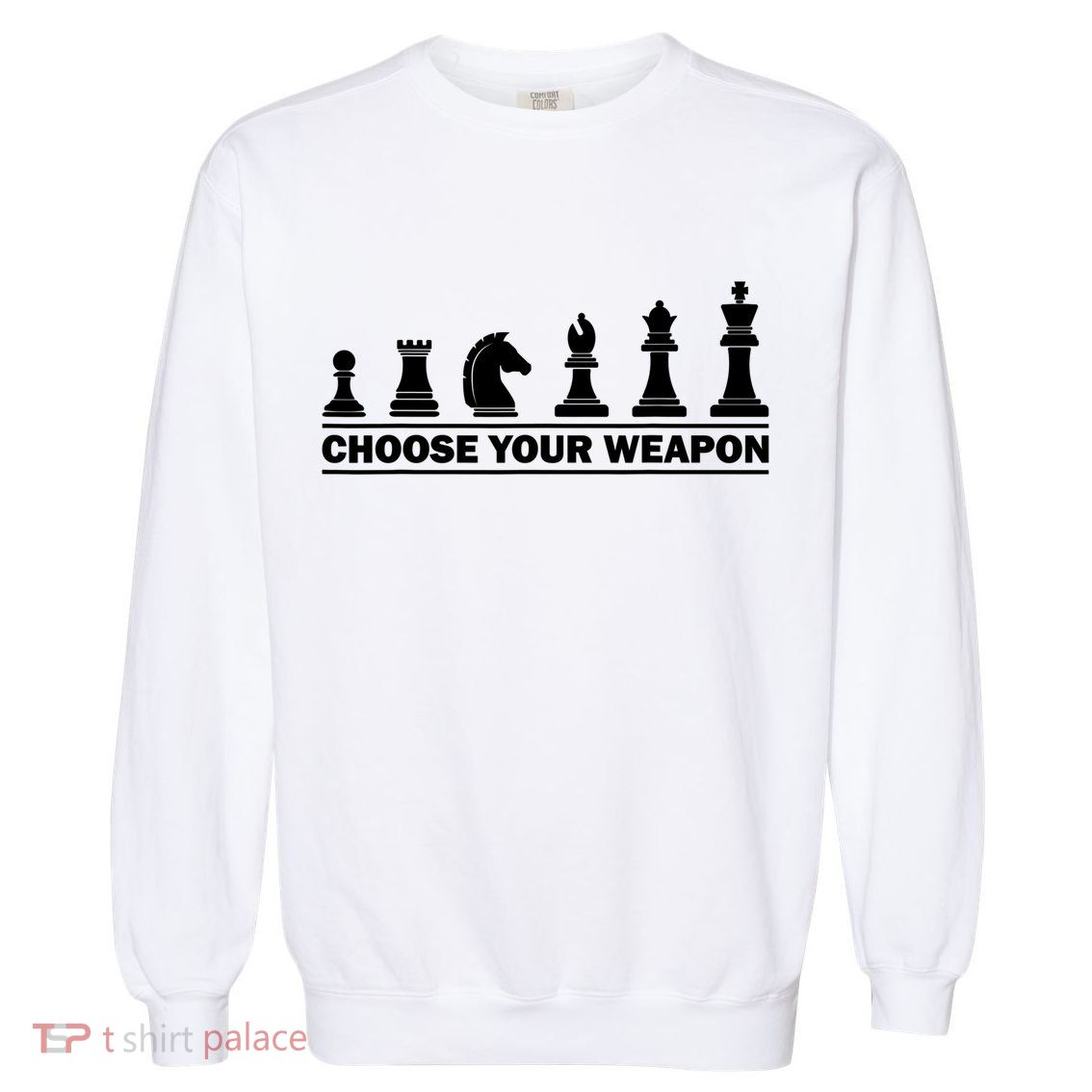 Funny Chess Gift For Chess Lover Kids Boys Girls Cool Player Gift Garment-Dyed Sweatshirt